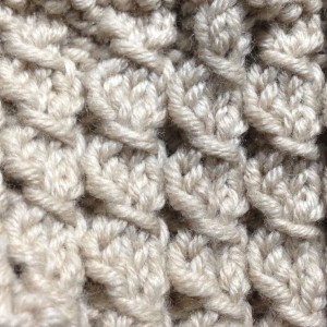 mock cable tutorial knit by Alanna Nelson