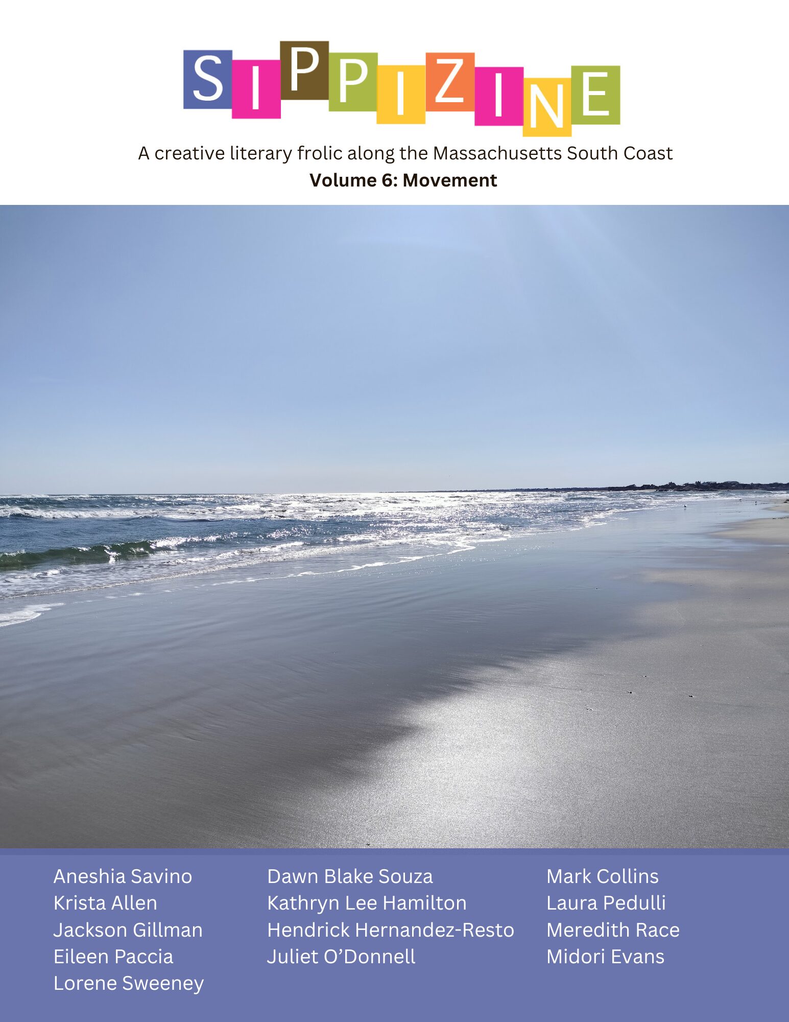 Cover of Sippizine Volume 6, Movement, published by Alanna Nelson